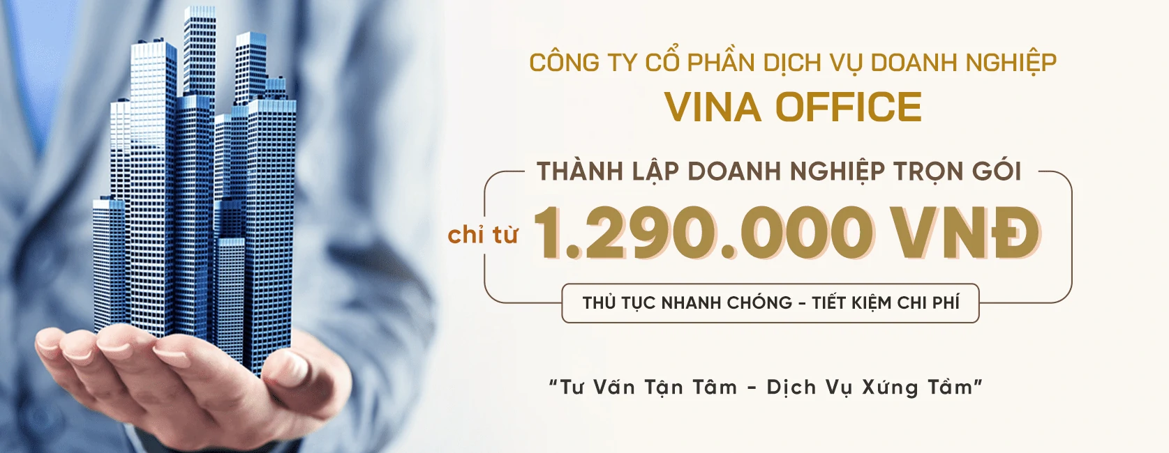 Dịch Vụ Thành Lập Doanh Nghiệp Trọn Gói - Công ty Vina Office