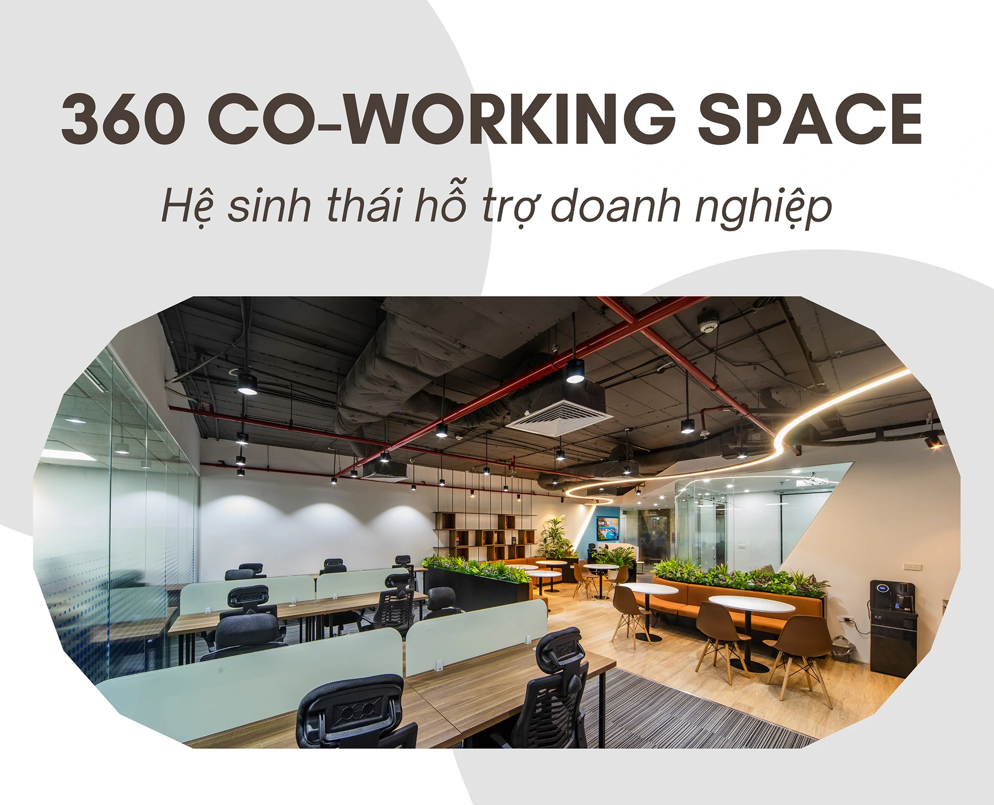 Chỗ ngồi làm việc tại 360 office