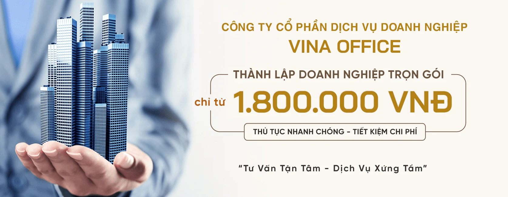 Thành lập doanh nghiệp trọn gói tại Vina Office