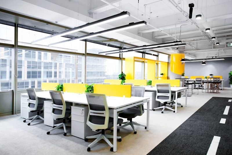thiet ke noi that van phong hien dai sang trong VINA OFFICE