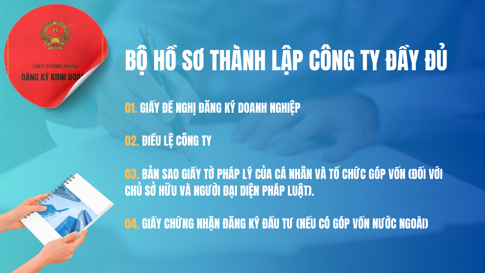 Hồ sơ thành lập công ty