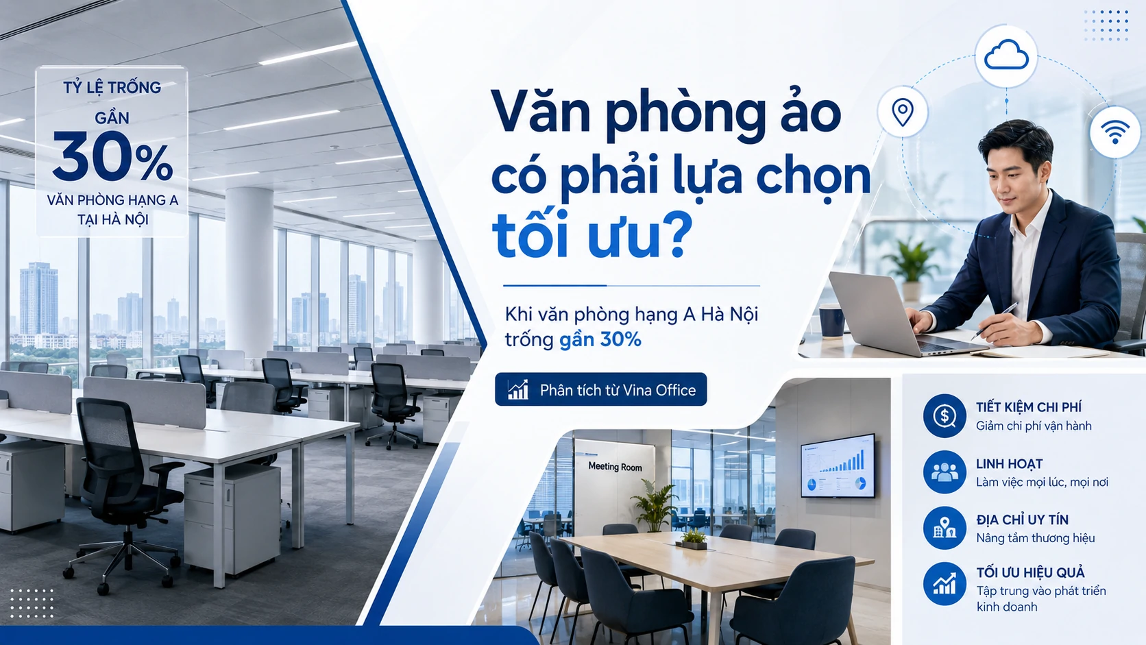 Van phong ao co phai lua chon toi uu VINA OFFICE